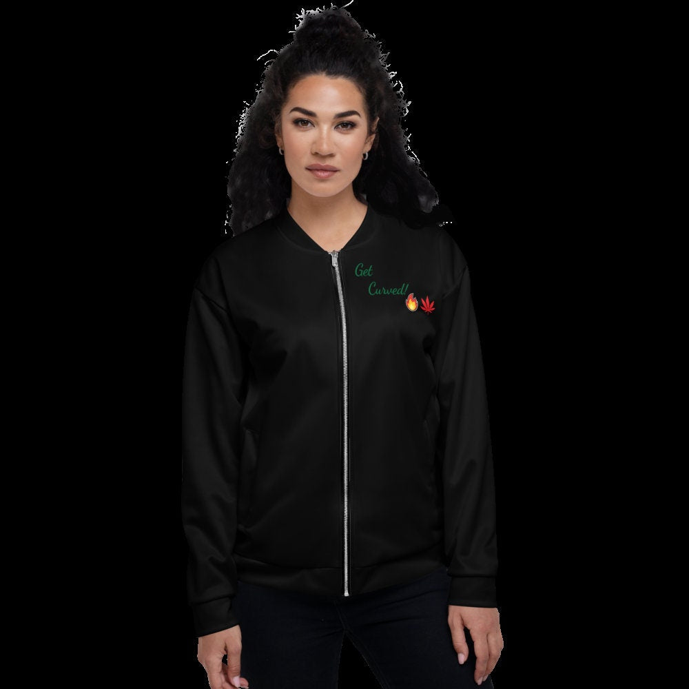 Curvez Unisex Bomber Jacket