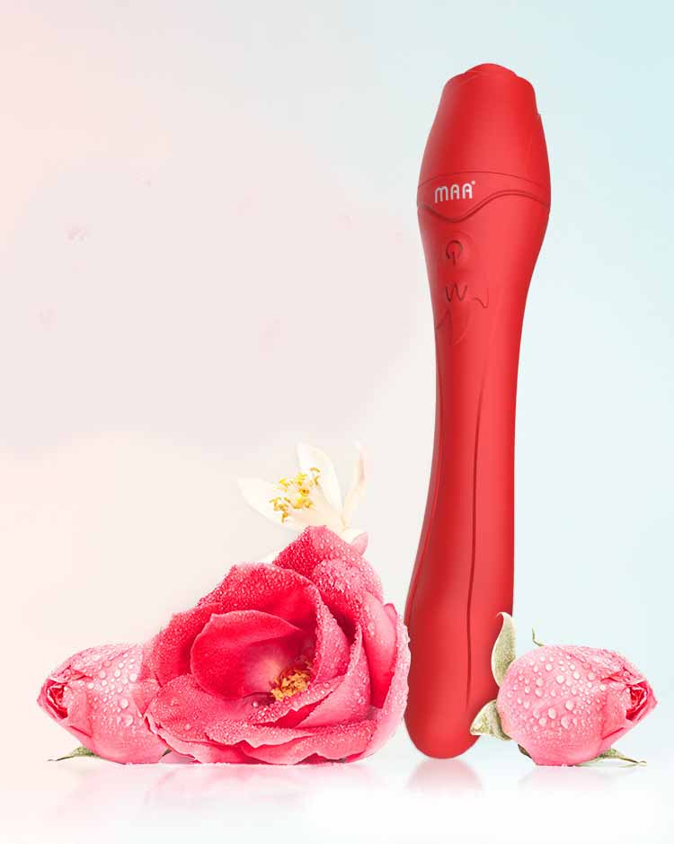 Red Rose Massage Stick